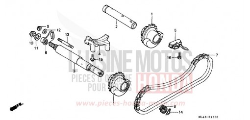BALANCIER CB450SJ de 1988
